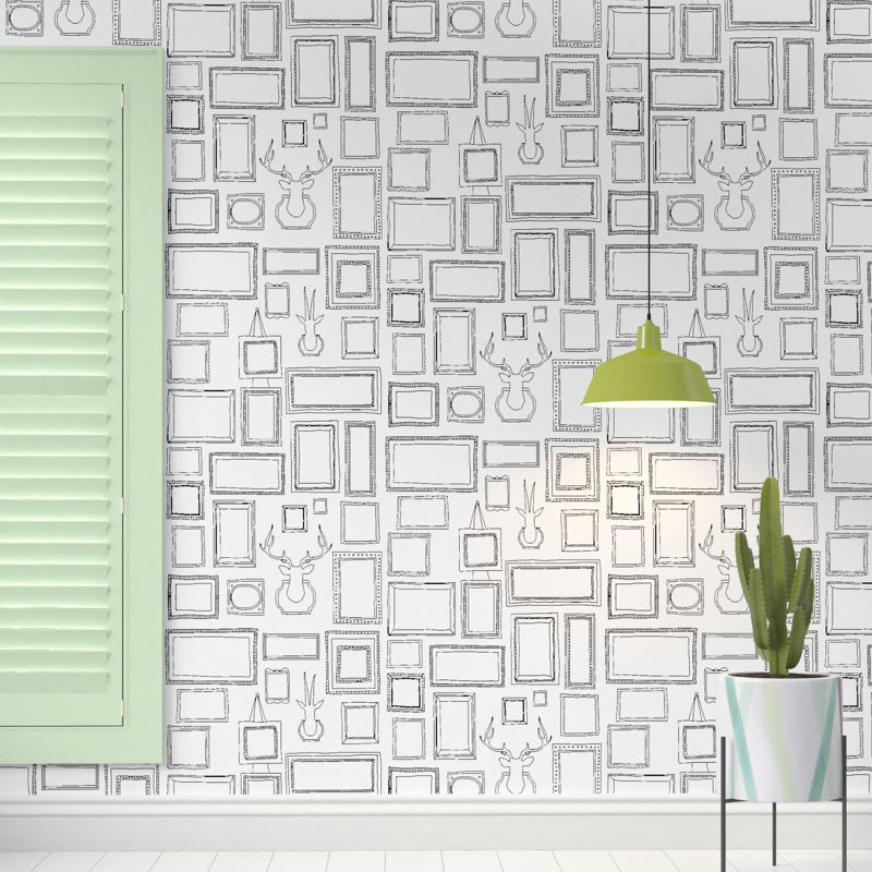Hashtag Home Nicola Frames 4 L X 24 W Paintable Peel And Stick