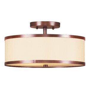 Bisbee 2-Light Semi Flush Mount