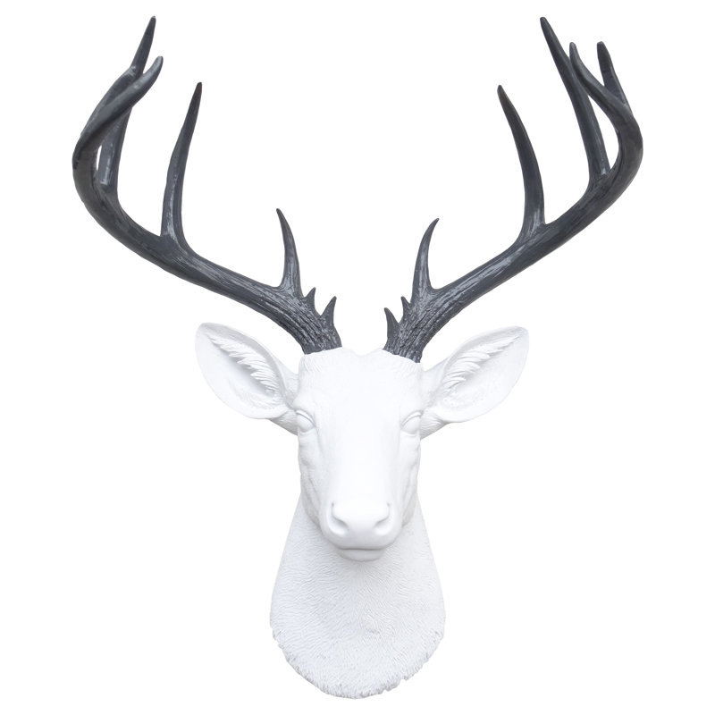 Large Deer Head Faux Taxidermy Wall Decor Reviews Allmodern