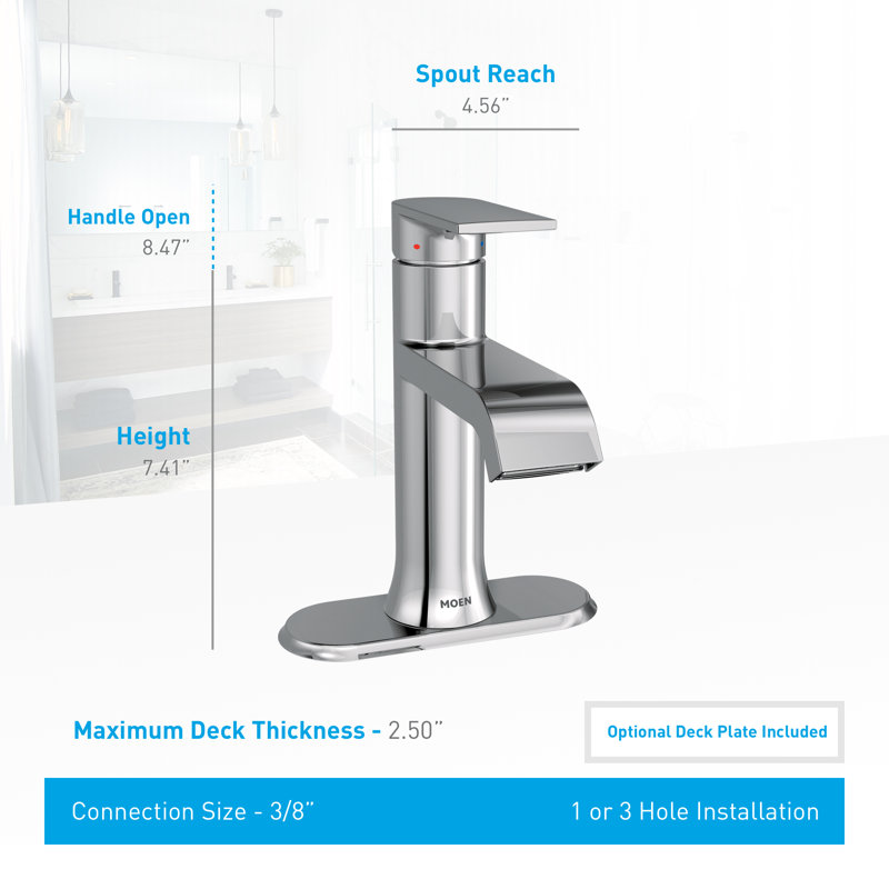 Genta Bathroom Faucet with Drain Assembly
