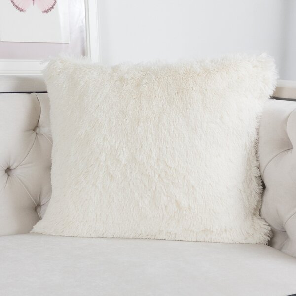 Kimmel Fur Double Side Luxury Fluffy Plush Throw Pillow