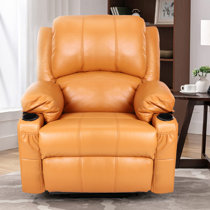 hudson slate swivel recliner