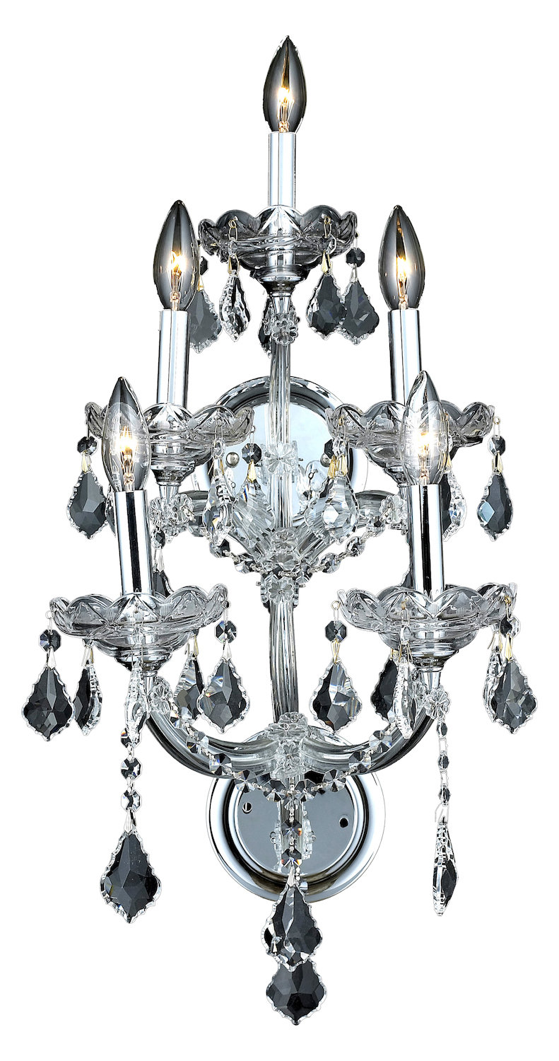 Rosdorf Park Iyana 5 Light Candle Wall Light Wayfair