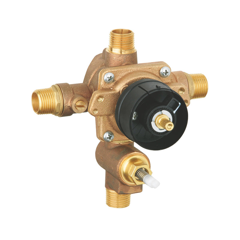 Grohe Grohsafe Universal Pressure Balance Rough In Valve With Diverter Reviews Wayfair