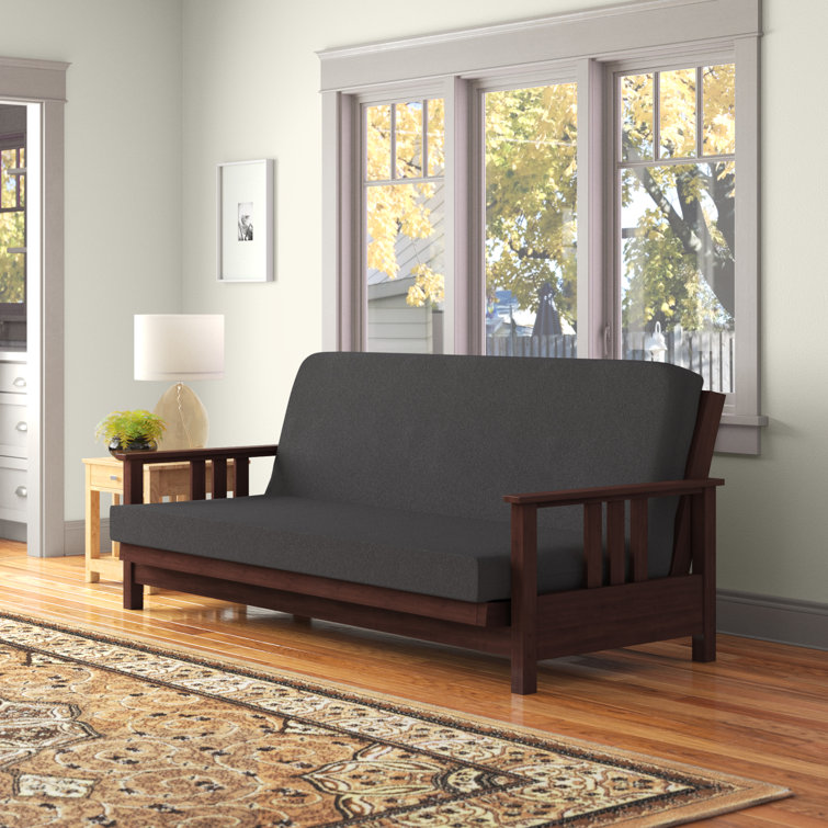 Foundstone™ Montreal Tight Back Futon And Mattress & Reviews Wayfair