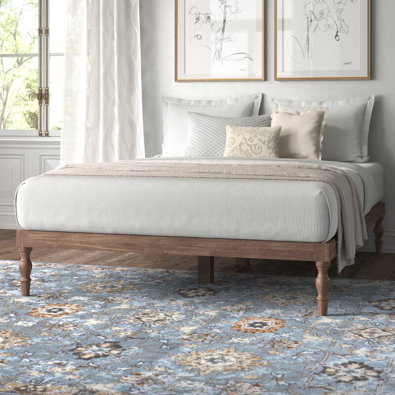 Kelly Clarkson Home Orleans Queen Solid Wood Platform Bed