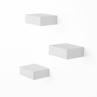 Rebrilliant Tariq 5 Tier Corner Wall Shelf Reviews Wayfair