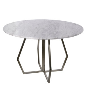 Millis Marble End Table by Orren Ellis Today Only Sale