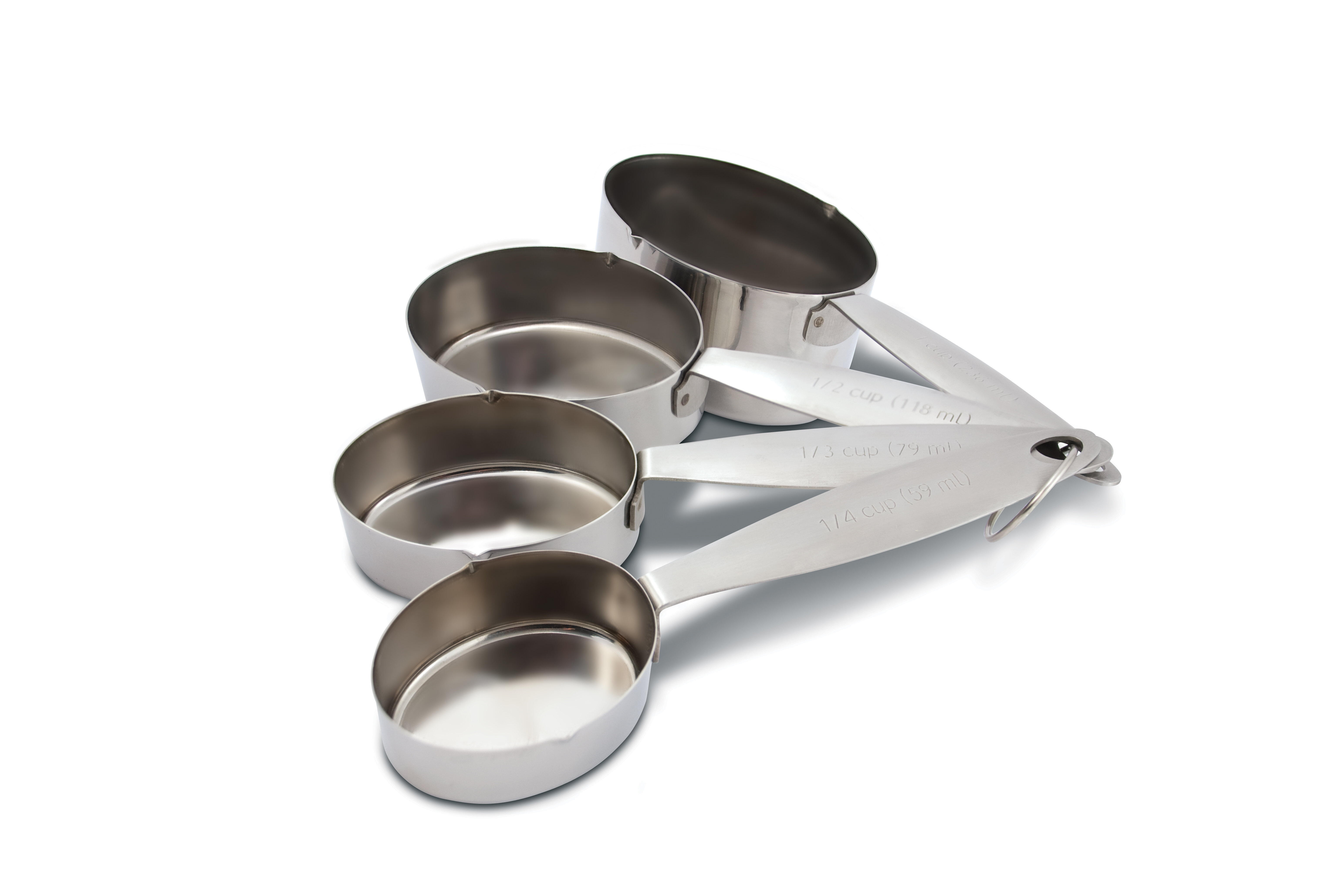 Amco Stainless Steel Measuring Cups Set of 4 