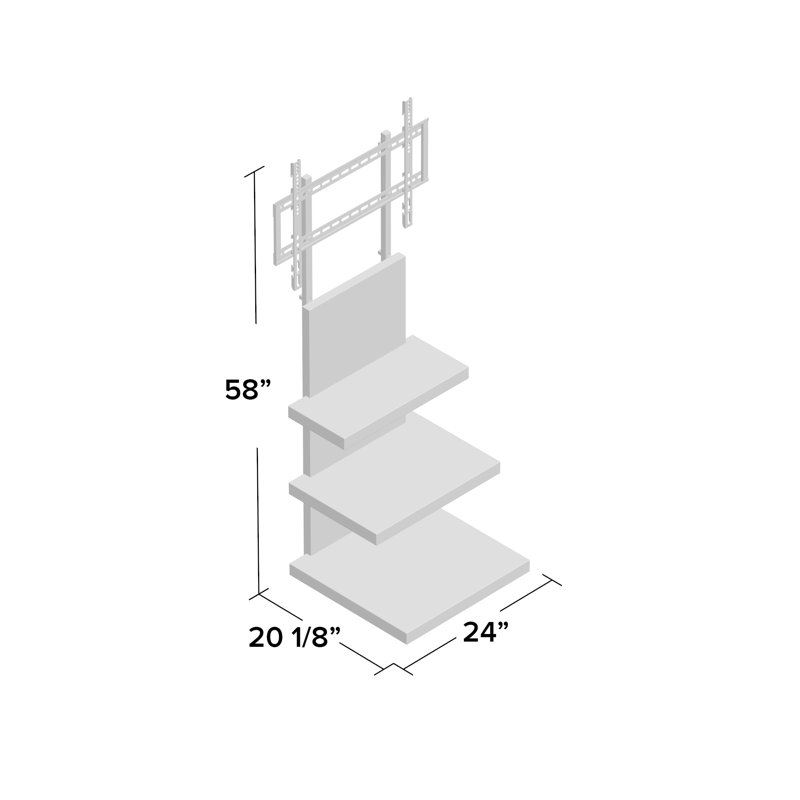 Orren Ellis Emmi Tv Stand For Tvs Up To 60 Reviews Wayfair