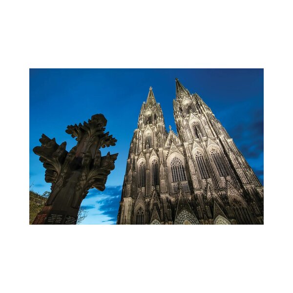 Cologne Cathedral Germany Gallery Wrapped Canvas Wall Art 