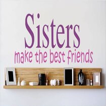 Details about   Sister Definition Decal 'Considered best friend for life' Vinyl Wall Decal