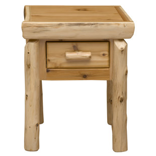 Cedar 1 Drawer Nightstand by Fireside Lodge