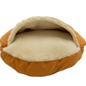 Luxury Cozy Cave Hooded/Dome Dog Bed