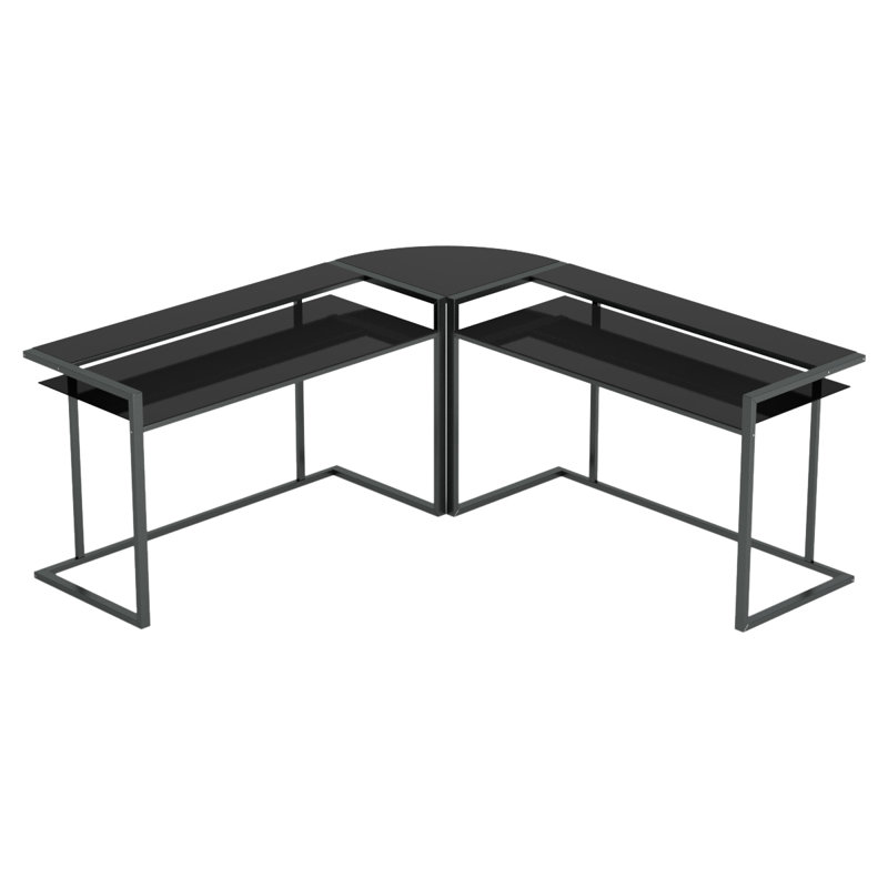 Ebern Designs Mondul LShape Desk & Reviews Wayfair