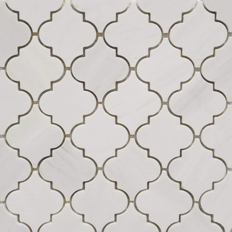 Tile Mosaic Depot Marble Arabesque Mosaic Wall Floor Tile
