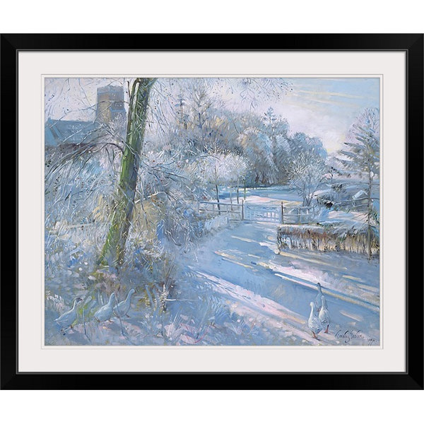 Great Big Canvas Hoar Frost Morning 1996 By Timothy Easton