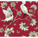 Red Toile Wallpaper You Ll Love In 2020 Wayfair
