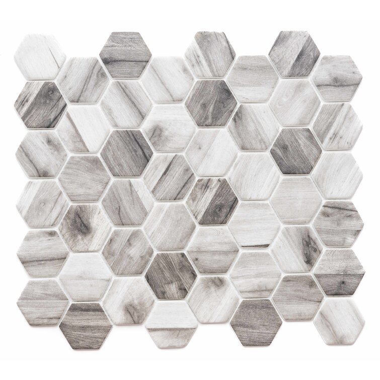 Recycled 1.88" x 1.88" Glass Mosaic Tile