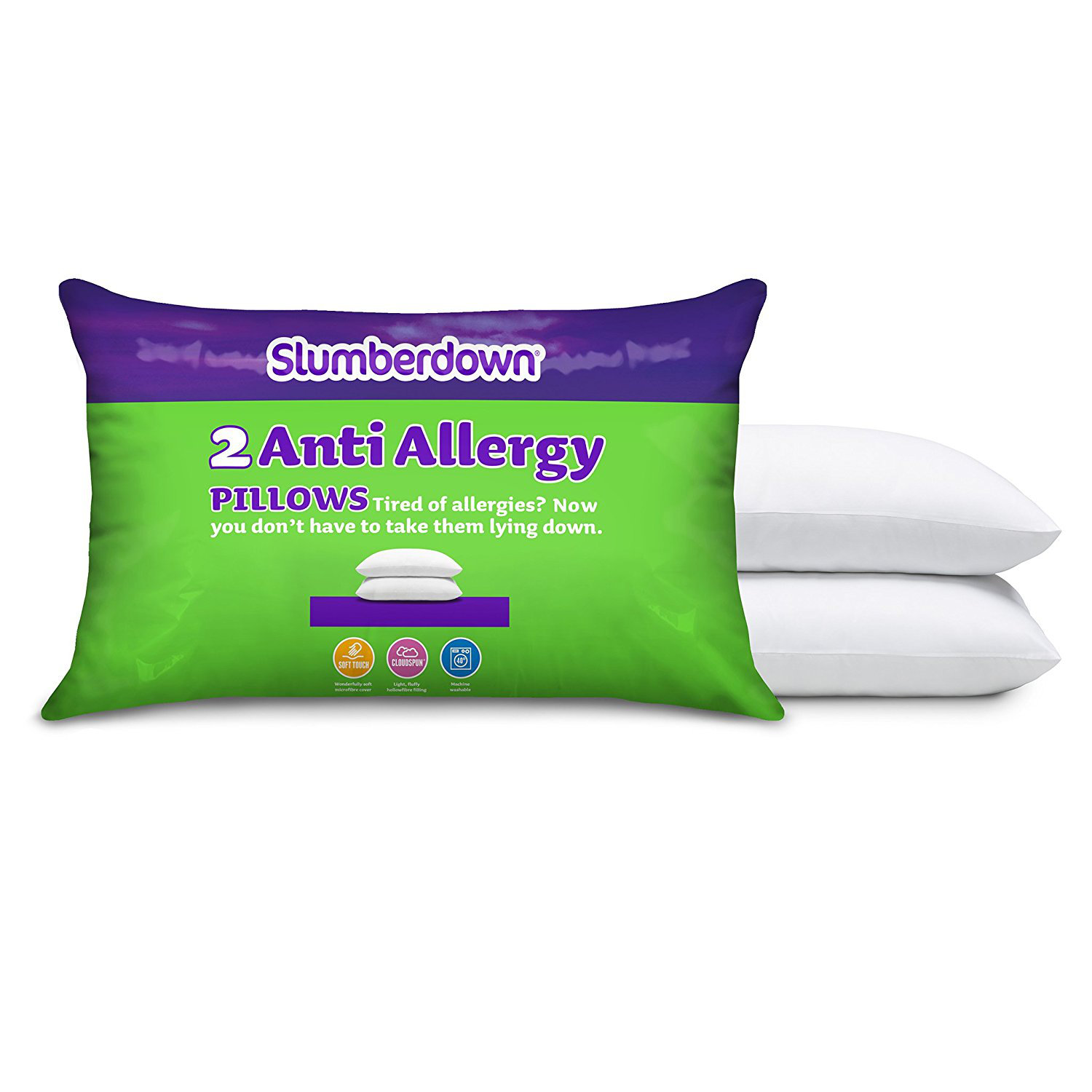 Slumberdown Anti Allergy Medium Support Pillow Reviews Wayfair