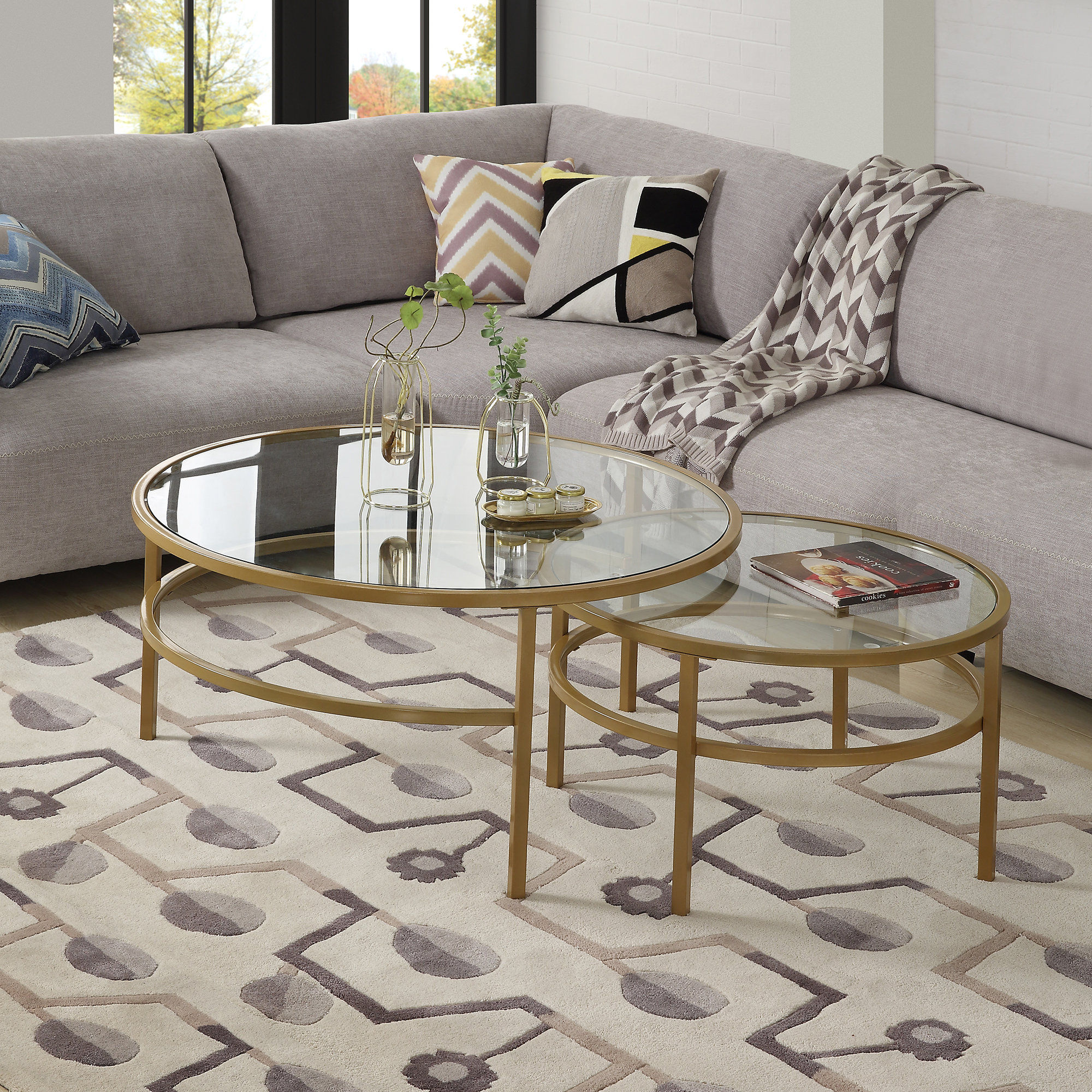 Brayden Studio Appin 2 Nesting Coffee Table Wayfair