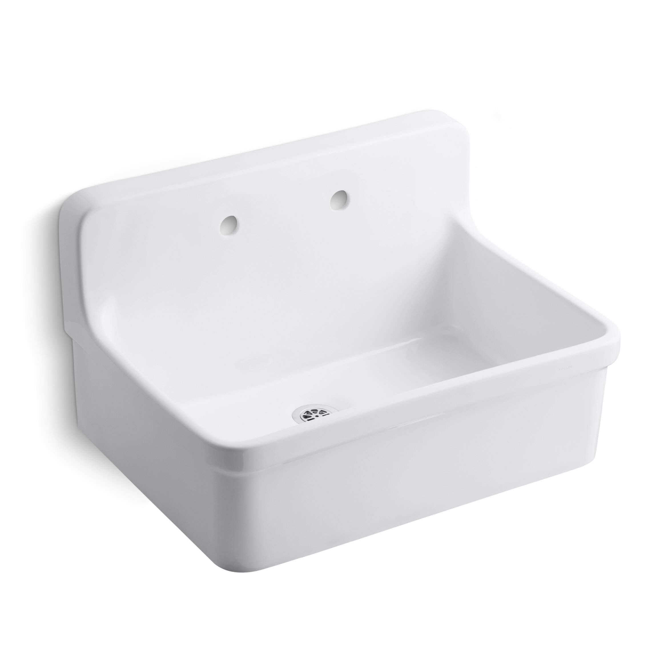 K 12787 0 Kohler Gilford 30 X 22 Wall Mounted Service Sink