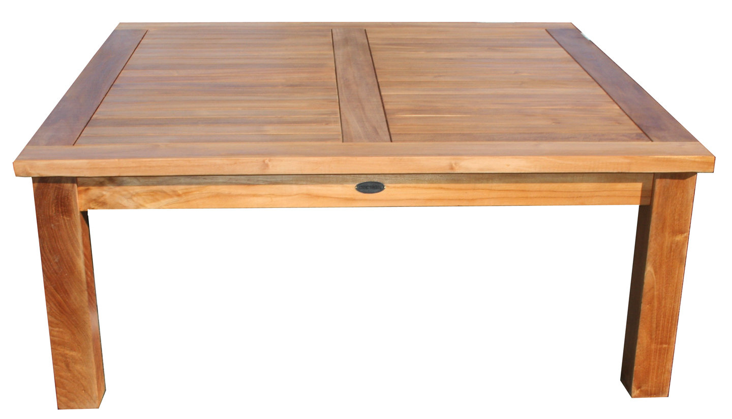 Chicteak San Francisco Teak Coffee Table Wayfair