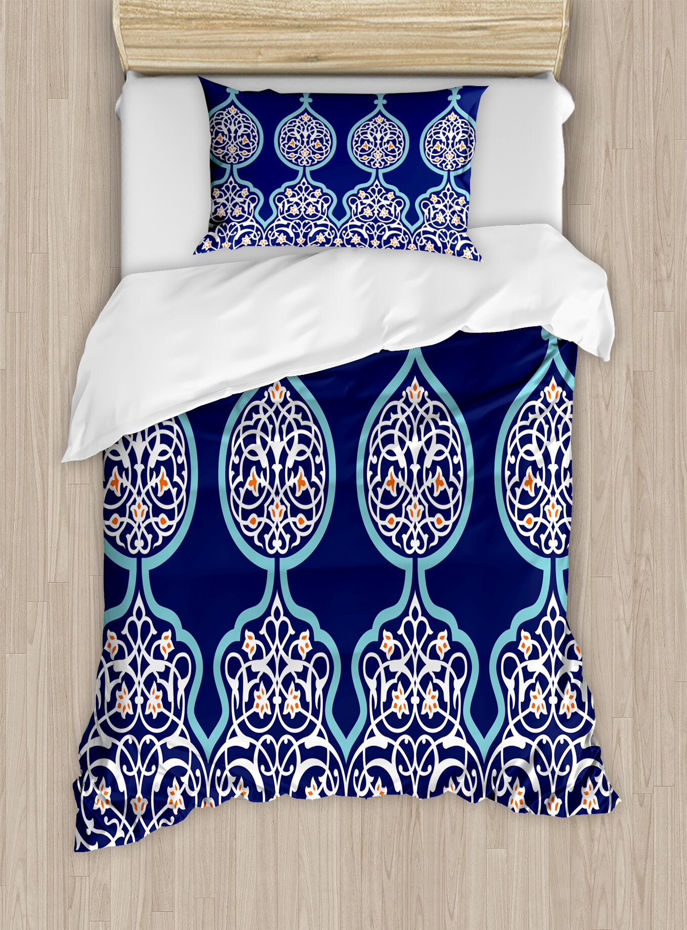 Ambesonne Moroccan Bohemian Style Duvet Cover Set Wayfair