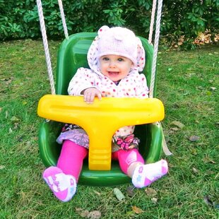 New Bounce Outdoor Baby Toddler Swing Seat  with Heavy Duty Rust-Proof Chain 
