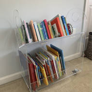 babyletto acrylic bookcase
