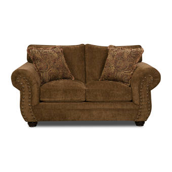 Ebern Designs Modale 68 Square Arm Loveseat Wayfair
