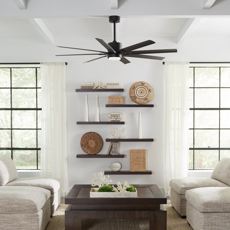 Modern Forms Renegade 8 Blade Outdoor Smart Propeller Ceiling
