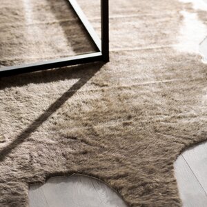 Hand-Tufted Brindle Area Rug