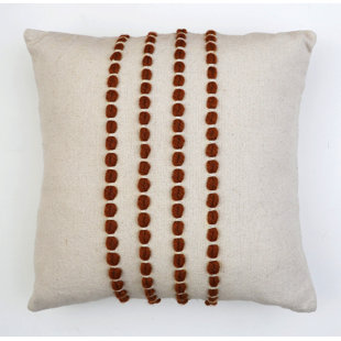 Fredrick Cotton Throw Pillow Cover & Insert