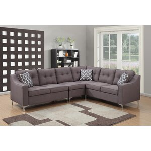 Kayla Mid Century Modular Sectional