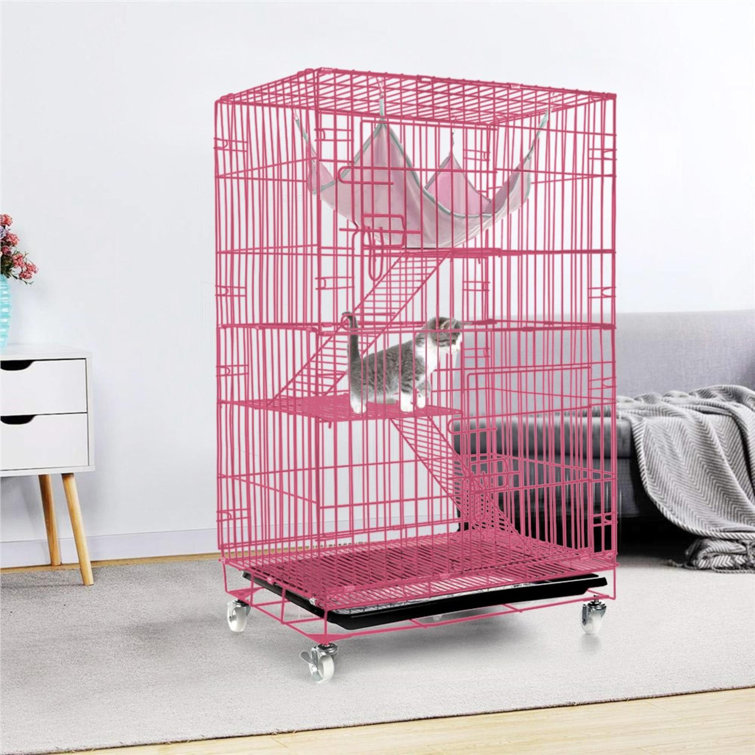 folding cat cage