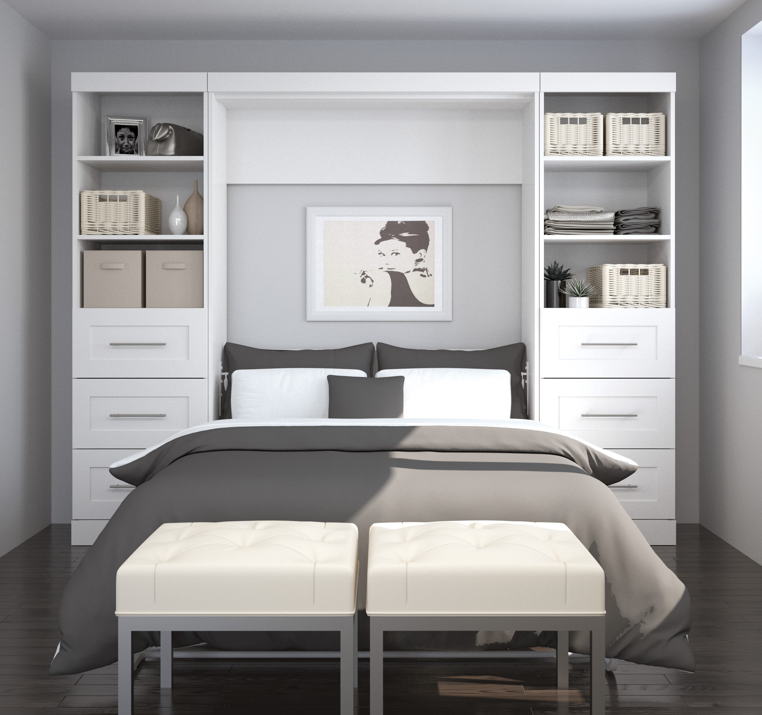 Ebern Designs Storage Bed & Reviews Wayfair