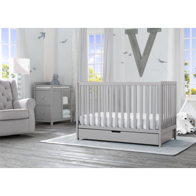 Luna 3 In 1 Convertible Crib And Changer Delta Children