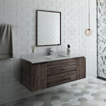 Wayfair | 51"- 55" Brown Bathroom Vanities You'll Love In 2022