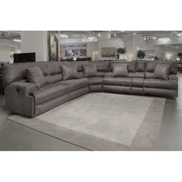 Fabric Recliner Sectional Wayfair
