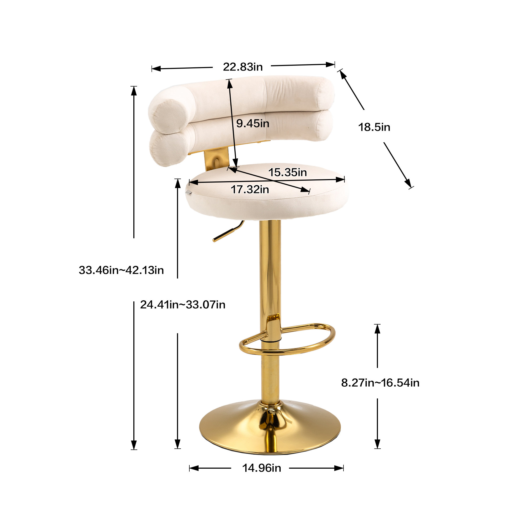 Mercer41 Bar Stools | Wayfair