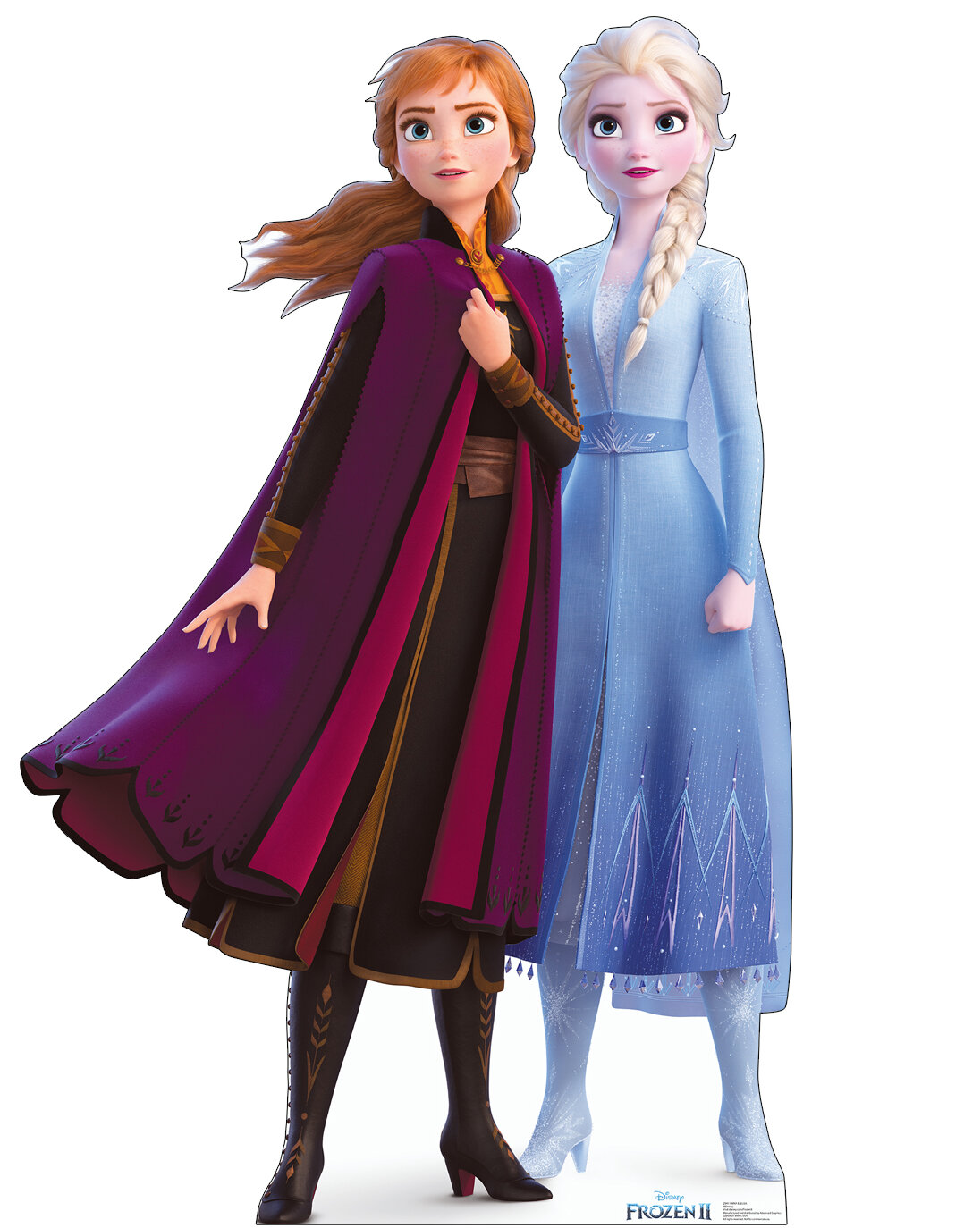 Advanced Graphics Anna Elsa Disney S Frozen Ii Cardboard Standup Reviews Wayfair