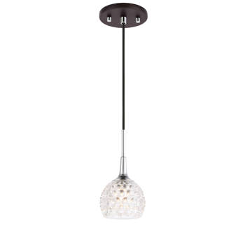 Joss Main 1 Light Single Teardrop Pendant Reviews Wayfair