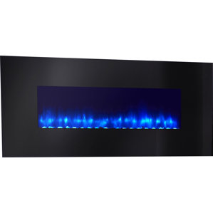 Linear Wall Mount Electric Fireplace by Simplifire