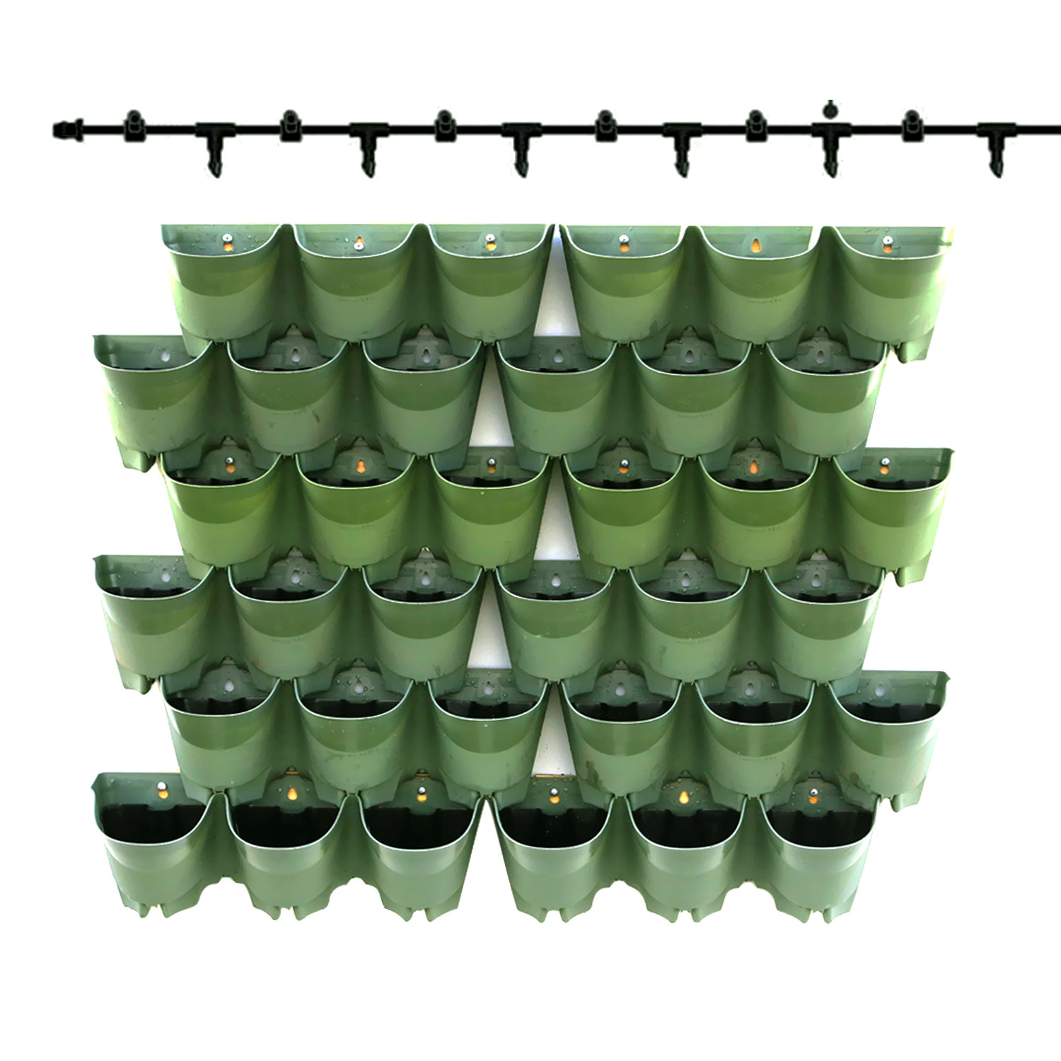 Arlmont & Co. Cullompt Self Watering Plastic Wall Planter & Reviews