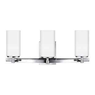Best Haworth 3-Light Vanity Light By Wade Logan Wall Lights Haworth 3-Light Vanity Light By Wade Logan Wall Lights