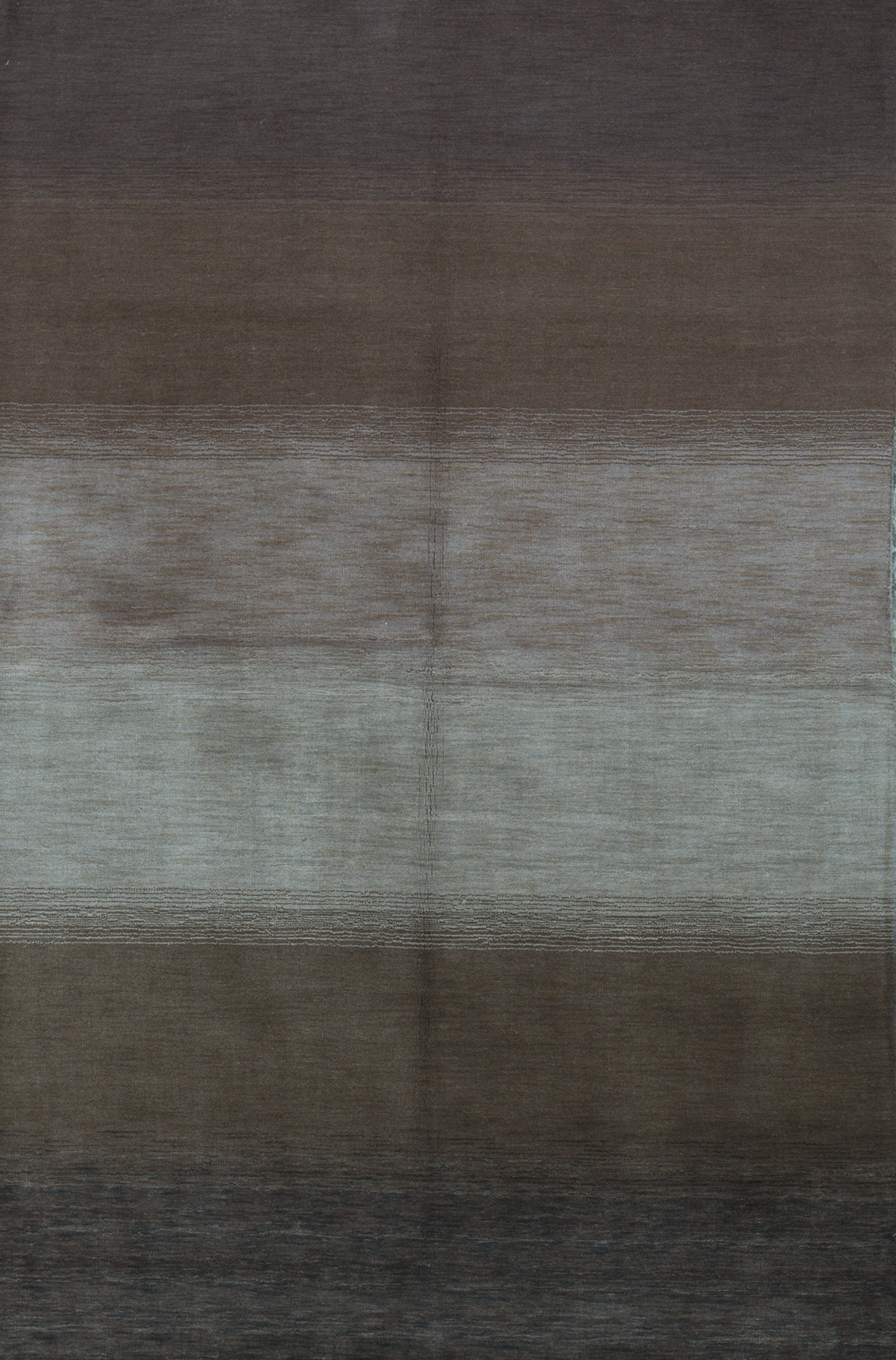 Bokara Rug Co Inc Gabbeh Ombre Hand Knotted Wool Brown Area Rug Wayfair