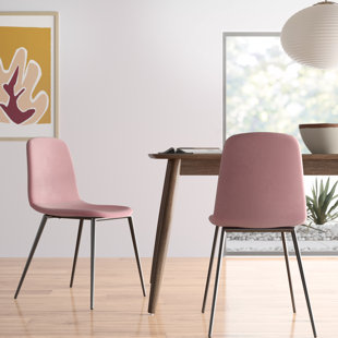 light pink dining chair
