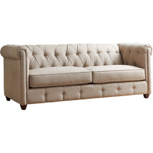 Keegan Chesterfield Sofa by AllModern Custom Upholstery Looking for