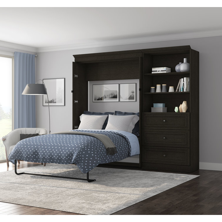 Mercury Row® Harvill Full / Double Low Profile Murphy Bed Wayfair